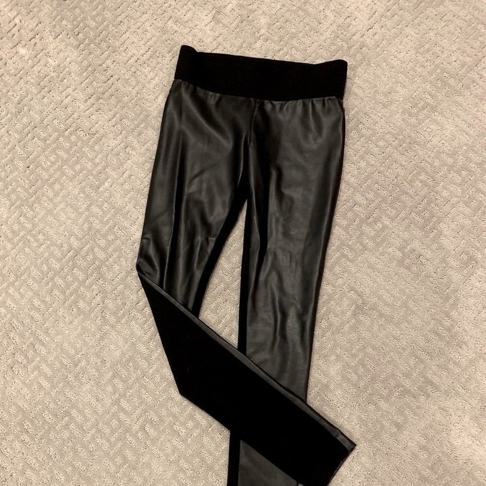 Club Monaco Faux Leather Leggings